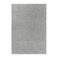 KURZFLORTEPPICH AMMER, einfarbig, Hellgrau, 240 x 340 cm - Grau, Textil (340/240cm) - KADIMA DESIGN