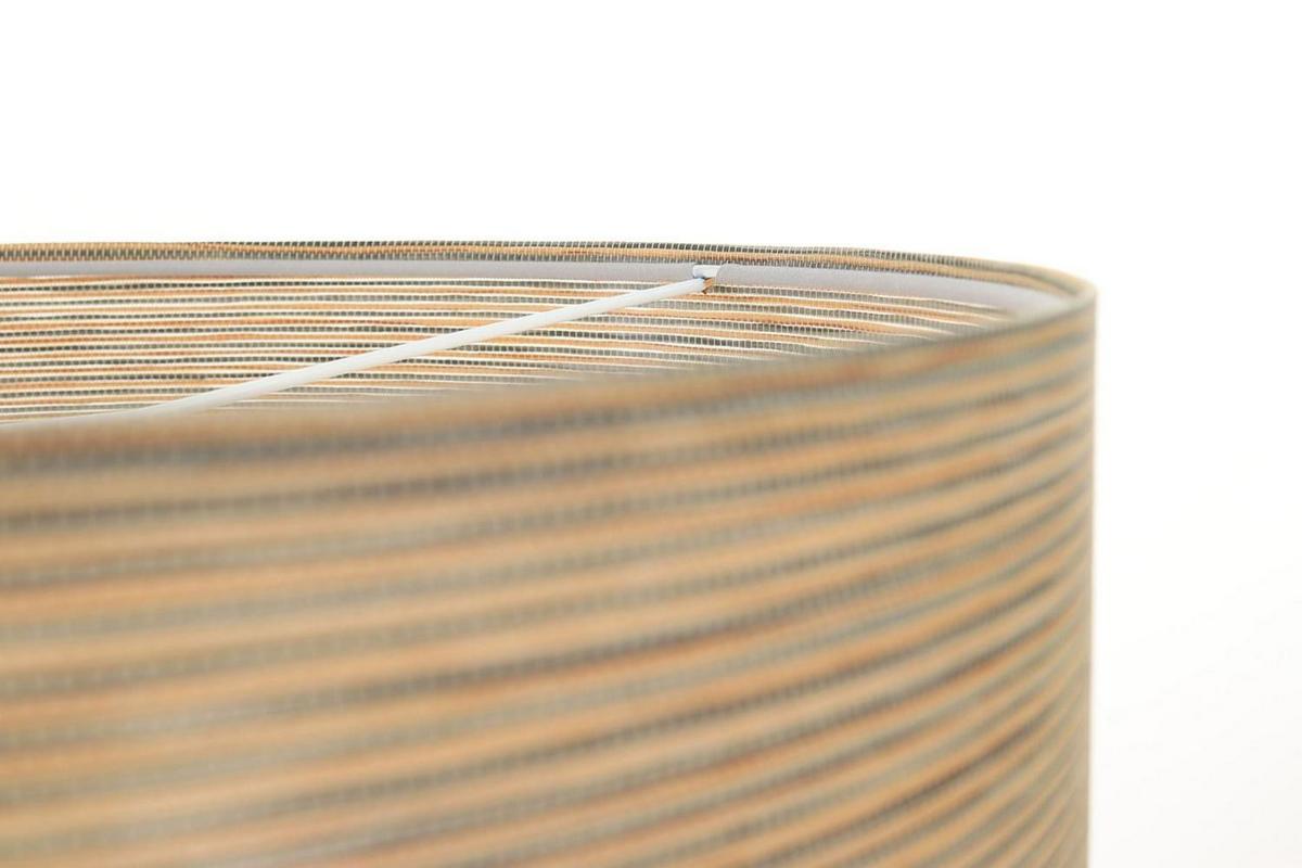 HÄNGELEUCHTE Grau 50/25 cm - Beige/Grau, Kunststoff (50/0.6/25cm) - ONZENO