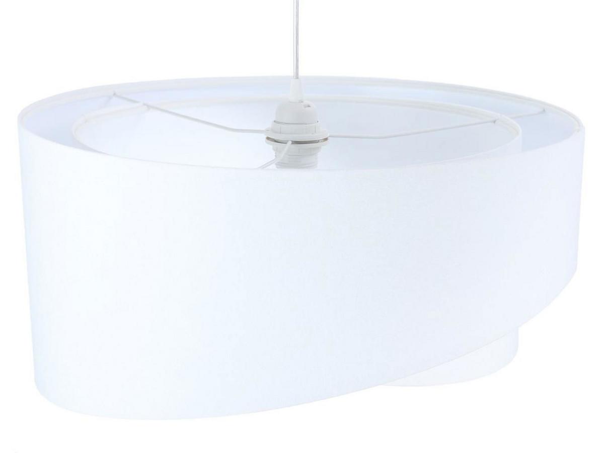 HÄNGELEUCHTE Weiß 50/23 cm - Weiß, Kunststoff (50/1/23cm) - ONZENO