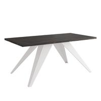 COUCHTISCH AIRA 120/60/48 cm Rechteckig, Weiß/Grigia Pietra (Steingrau) - Weiß/Grau, Metall (60/120/48cm) - Idohome