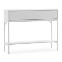 KONSOLENTISCH Auri 2 schubladen Weiß - Weiß, Holzwerkstoff (30/100/80cm) - VS Venta-stock