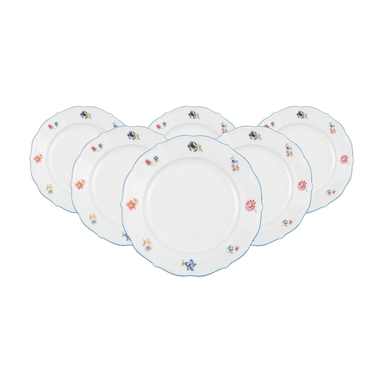 FRÜHSTÜCKSTELLER Sonate Nostalgie weiß ø 20,1 cm - Weiß, Keramik (20cm) - Seltmann Weiden