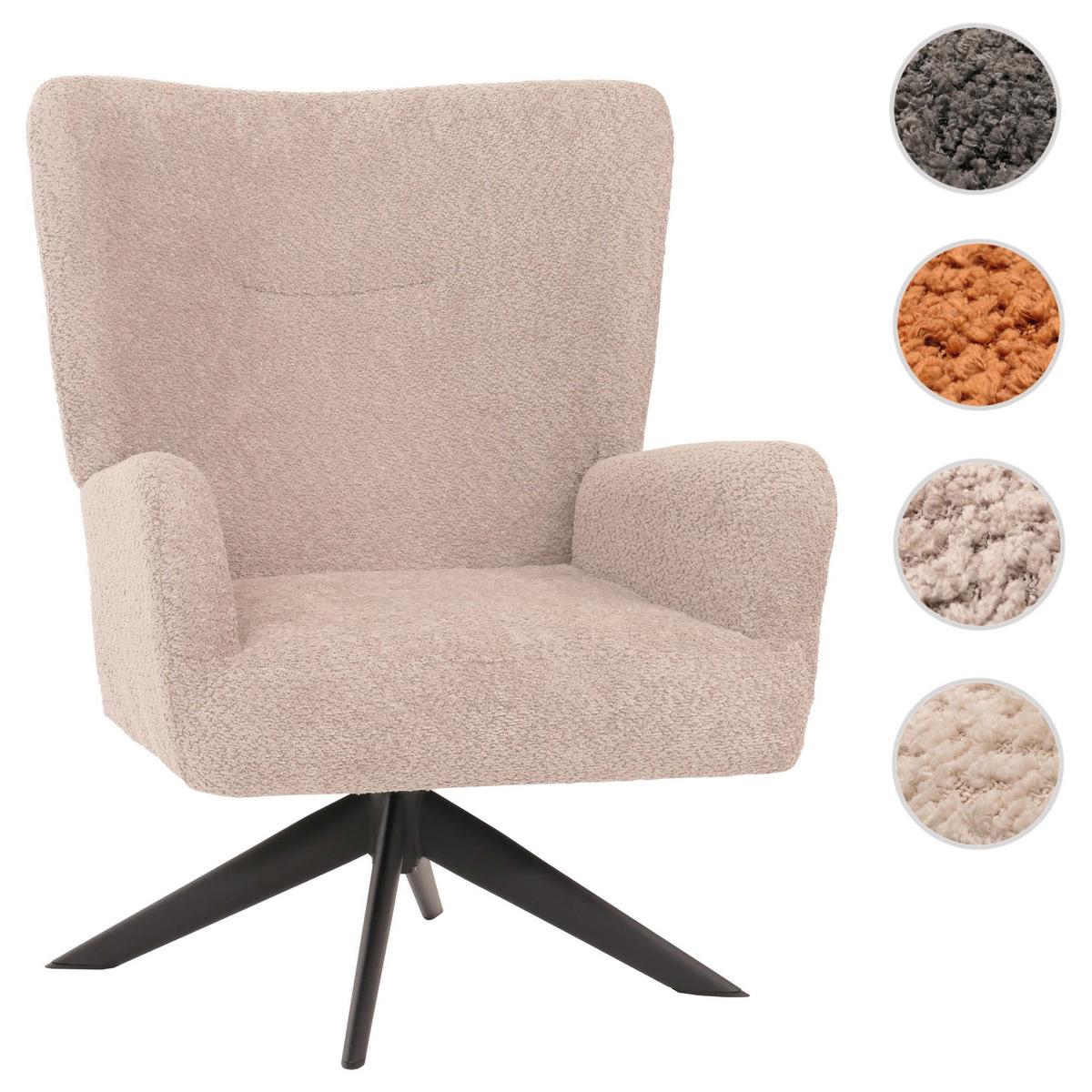 LOUNGE-SESSEL Grau - Grau, Textil (75/99/74cm) - MCW