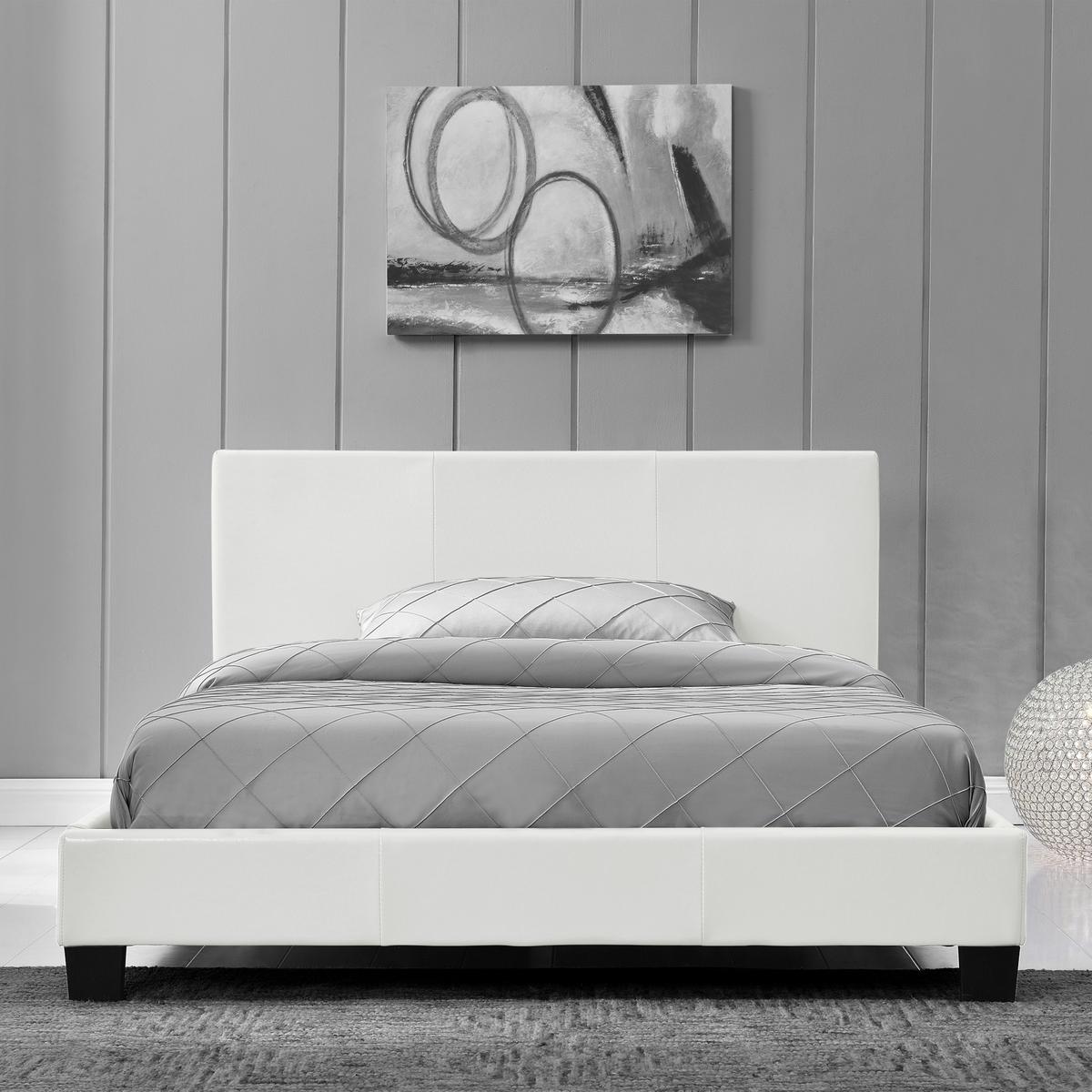 POLSTERBETT Albacete - Weiß, Textil (140/200cm) - Corium