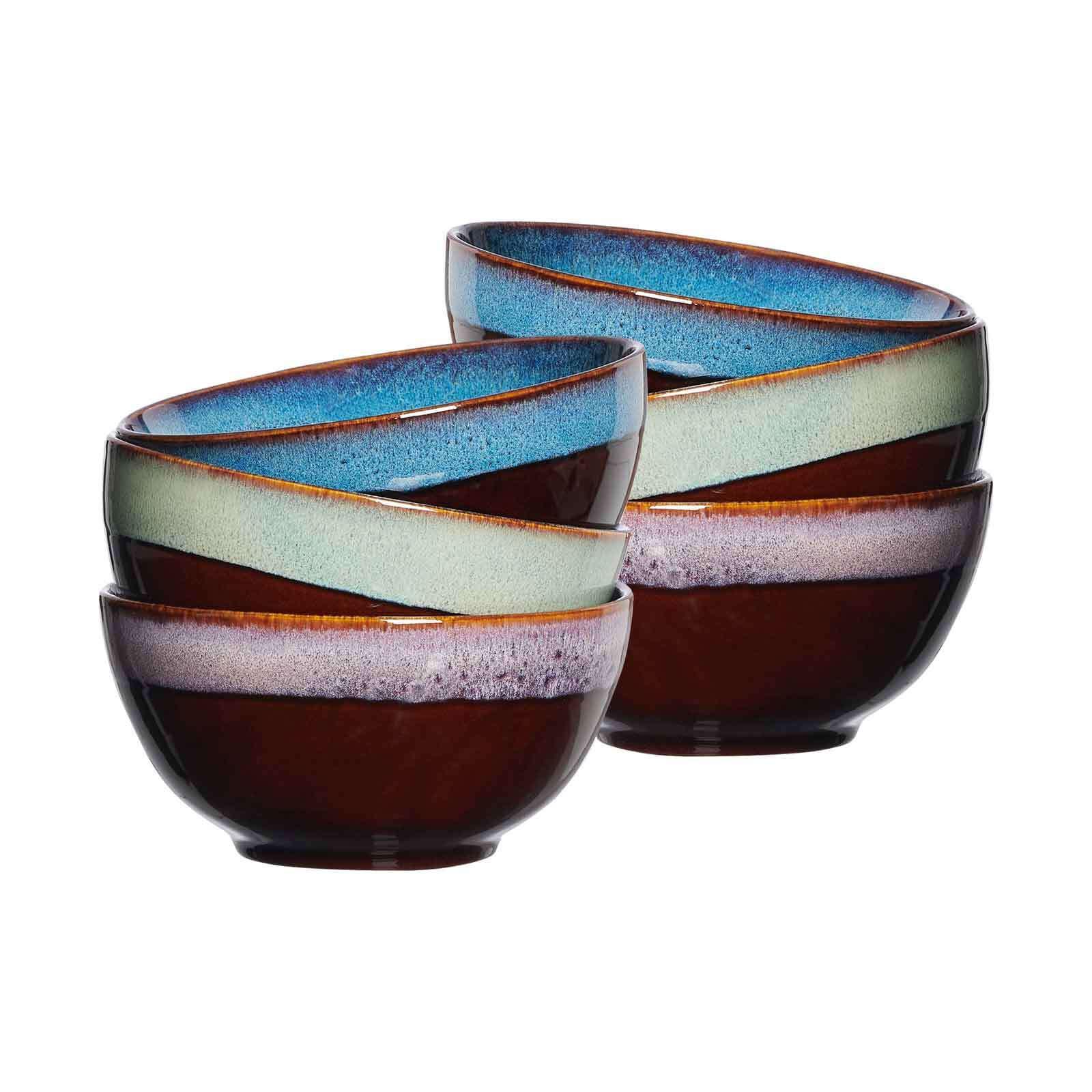 MÜSLISCHALEN Mongu bunt ø 15 cm 6er Set - Multicolor, Keramik (15cm) - Ritzenhoff Breker