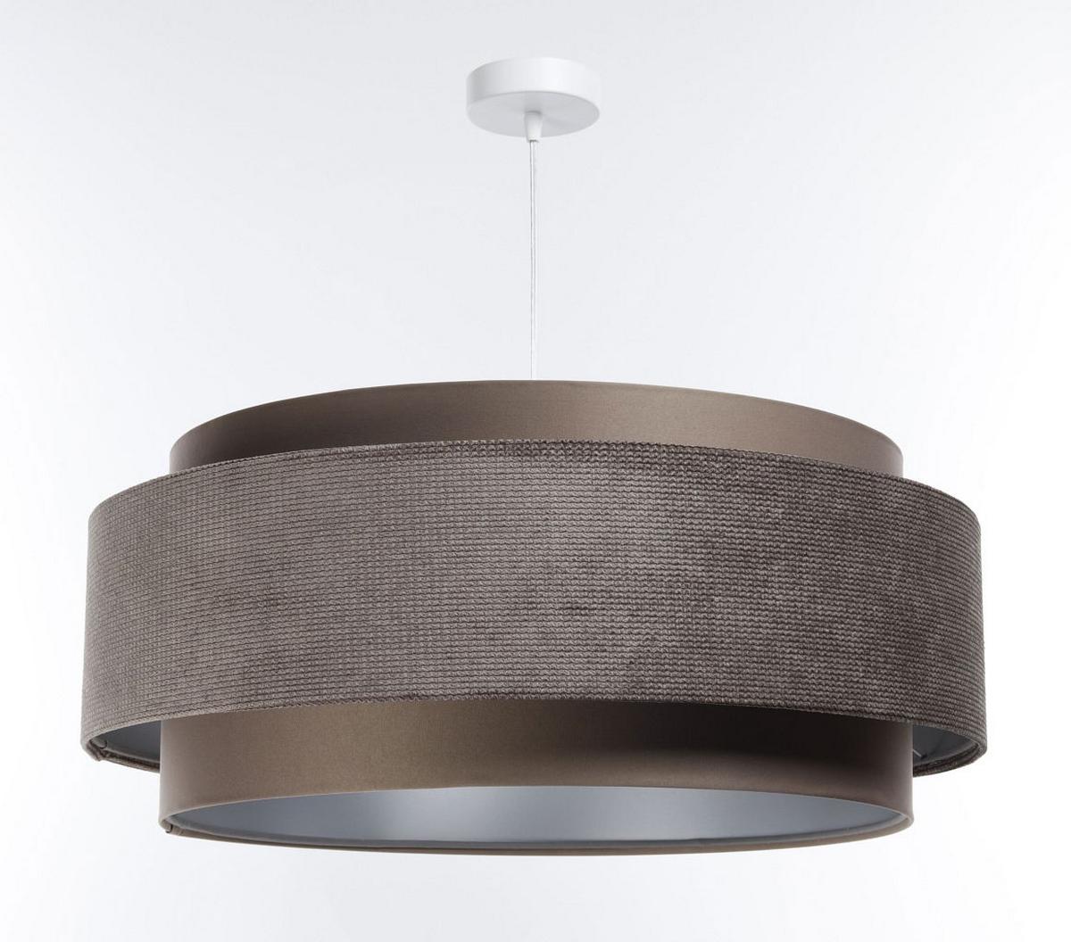 HÄNGELEUCHTE Grün 60/25 cm - Braun, Kunststoff (60/1.9/25cm) - ONZENO