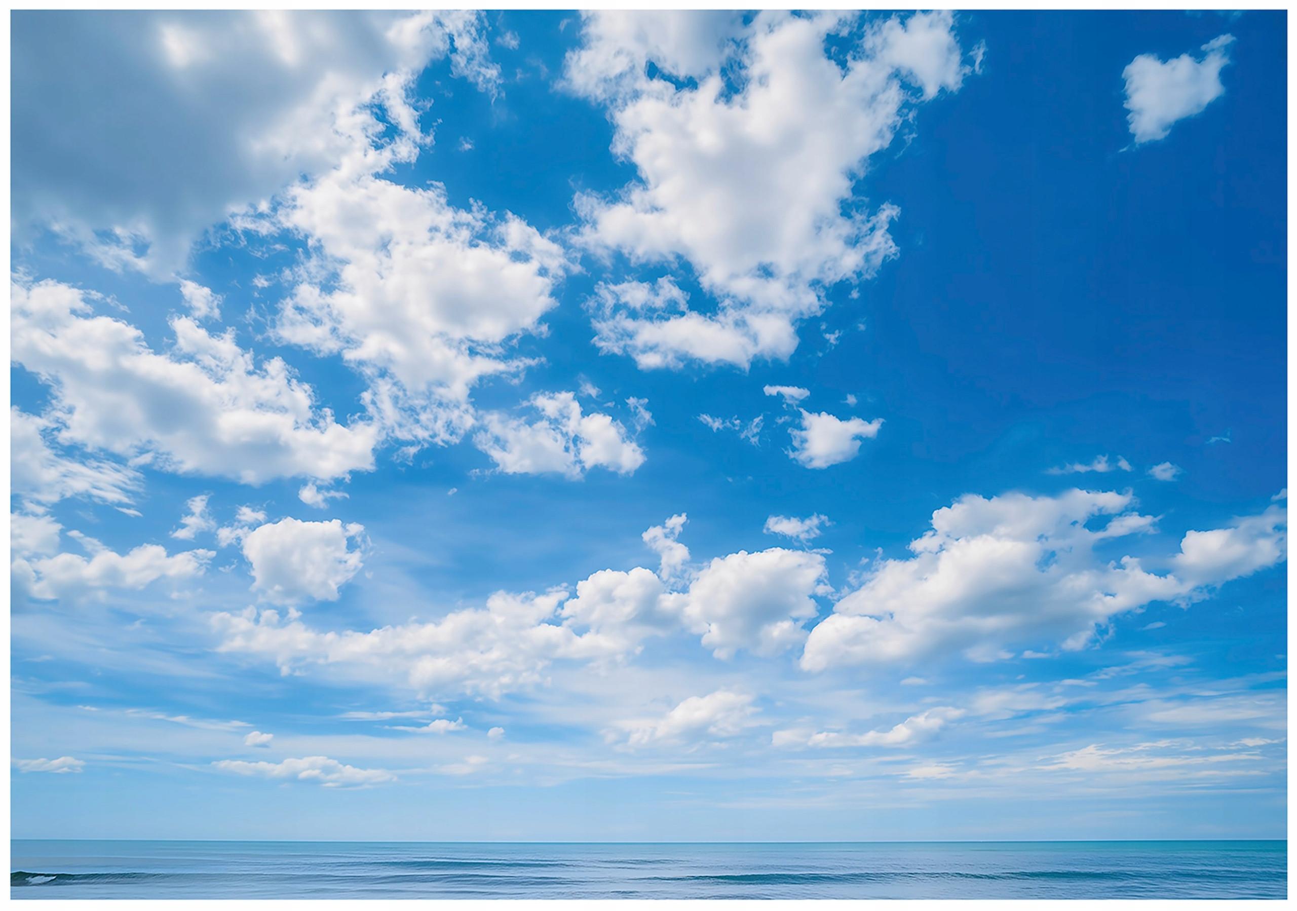 FOTOTAPETE Himmel Wolken Blau 250x175 cm - Multicolor, Papier (250/175cm) - Wallarena
