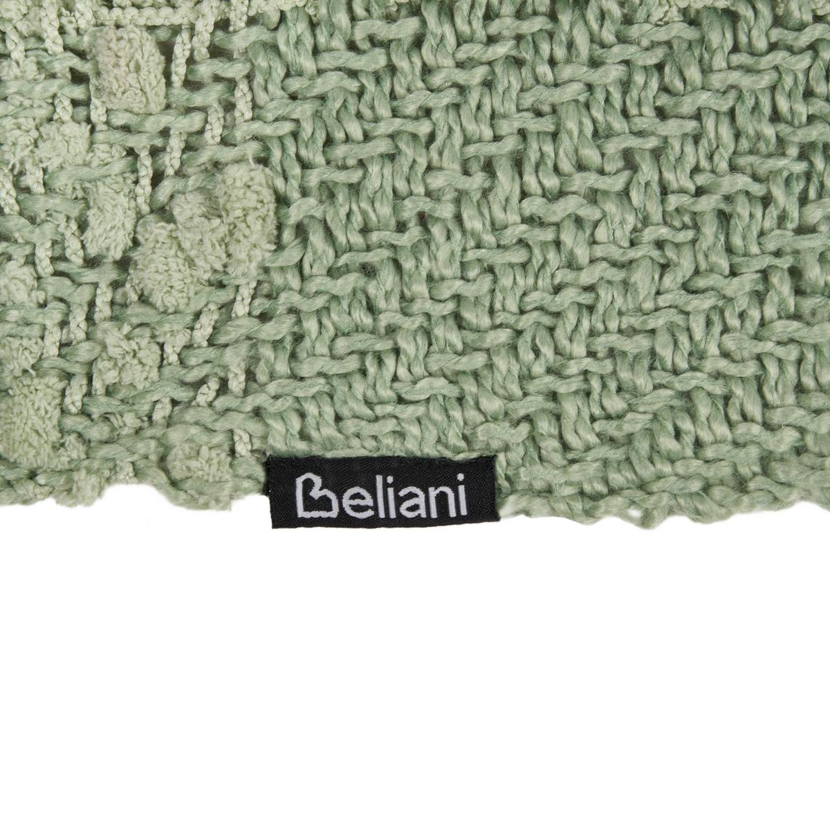 KUSCHELDECKE Stoff 150/200 cm Grün Vella - Grün, Textil (150/200cm) - Beliani
