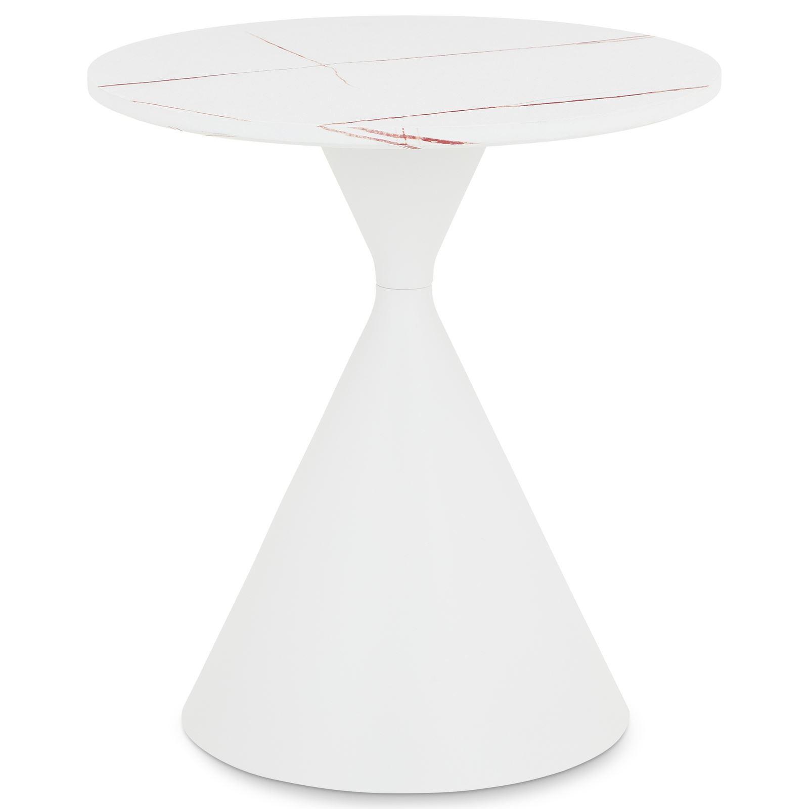 COUCHTISCH ISOMA weiß - Weiß, Holzwerkstoff (50/50/55cm) - IDIMEX