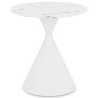 COUCHTISCH ISOMA weiß - Weiß, Holzwerkstoff (50/50/55cm) - IDIMEX