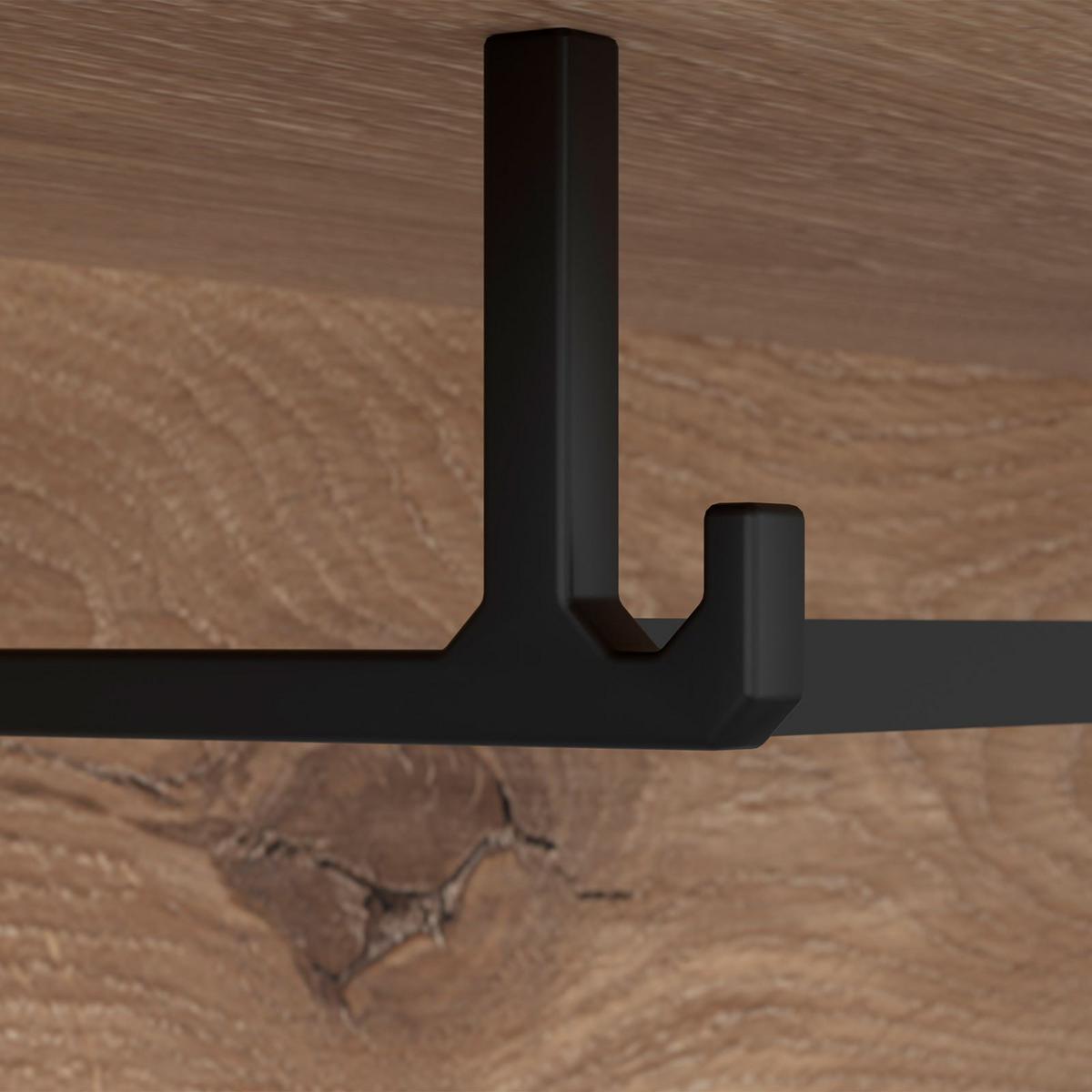 GARDEROBENSET MALEA 2 braun, Eiche - Braun, Holzwerkstoff (90/82/36cm) - IDIMEX