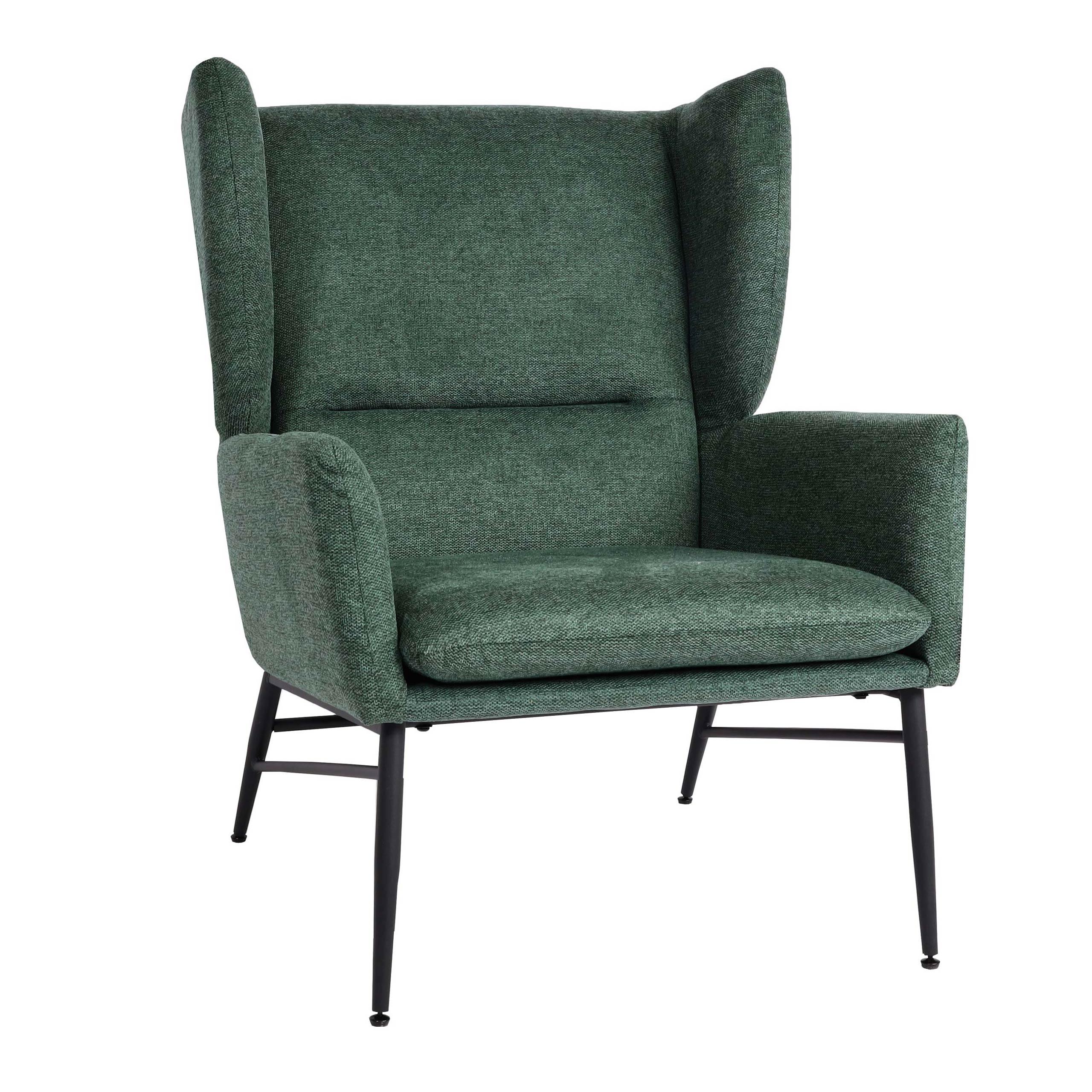 LOUNGE-SESSEL Grün - Grün, Textil (73/96/82cm) - MCW