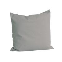 KISSENBEZUG Basic 100% Baumwolle grau 40/40 cm - Grau, Textil (40/40cm) - beties Heimtextil