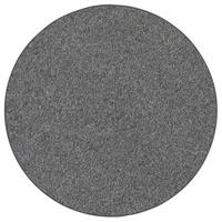 LUXUS WOLL-OPTIK BERBER JUNA MELIERT RUND - Anthrazit, Textil (100/100cm) - Snapstyle