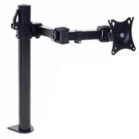 MONITORHALTER EINARMIG Schwarz - Schwarz, Metall (43/12/43cm) - MCW