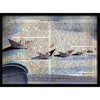 POSTER Papierboote A4 Rahmenlos - Klar, Papier (29.7/5/21cm) - Nacnic