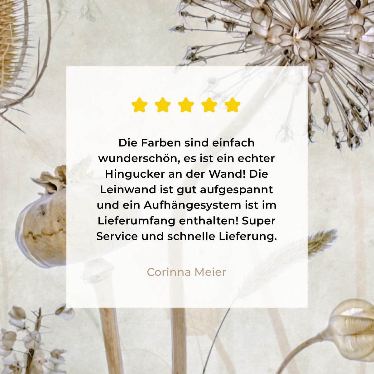 LEINWANDBILD Blumen - Aquarell - Stilleben - Braun - Vintage Wandbild 40x30 cm - Beige, Textil (40/30cm) - MuchoWow