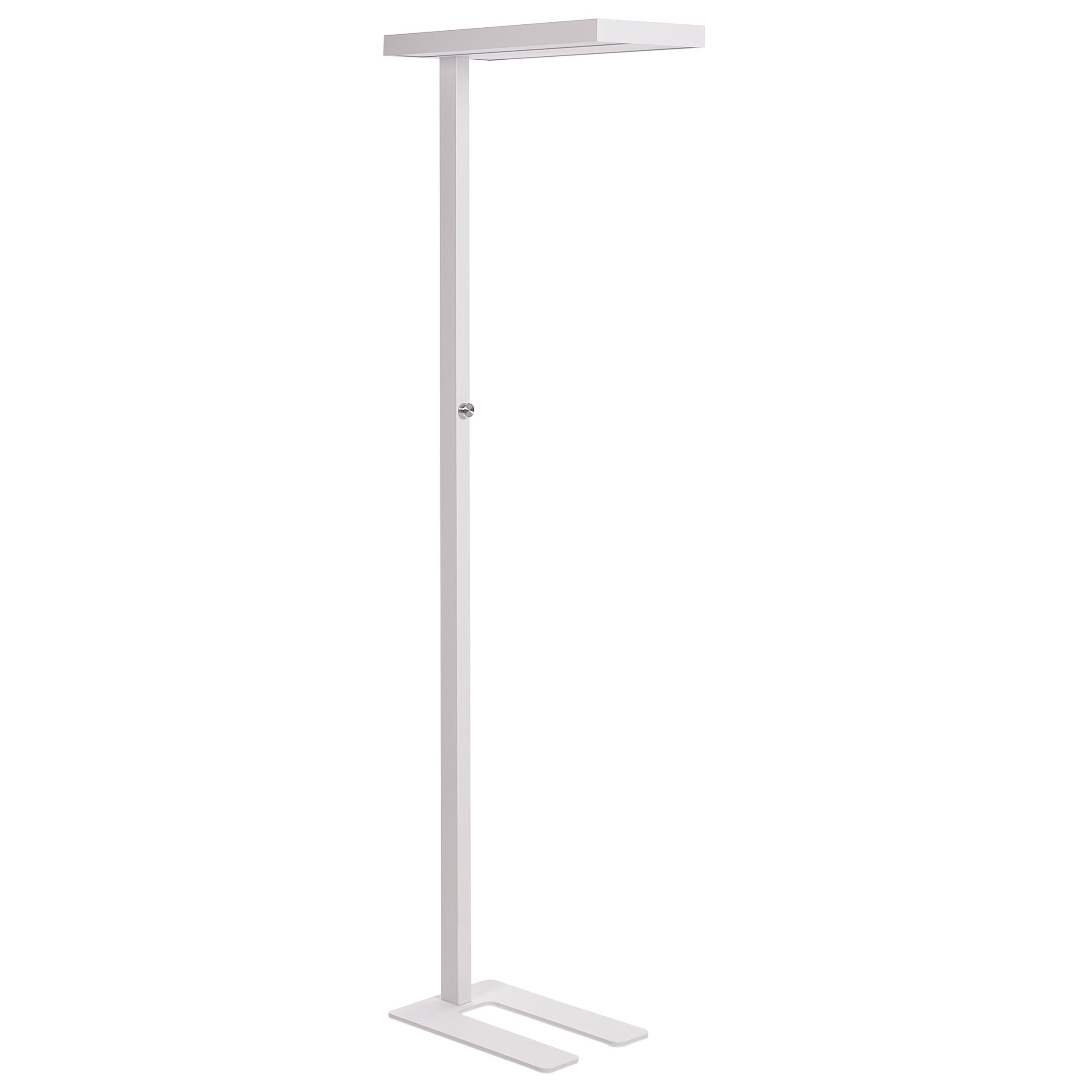STEHLAMPE Taurus 61/29/197 cm - Weiß, Metall (61/29/197cm) - Beliani