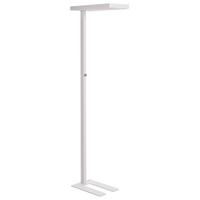 STEHLAMPE Taurus 61/29/197 cm - Weiß, Metall (61/29/197cm) - Beliani