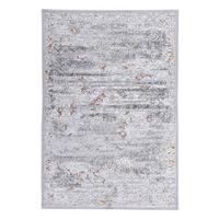 FLACHWEBETEPPICH Orelia 195x280 cm - Goldfarben, Textil (195/280cm) - Gino Falcone
