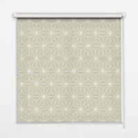 INNENROLLO - Fensterrollo - Rollo - 130x140 cm - Weiße Punkte, die durch Punkte verbunden sind - Weiß, Kunststoff (130/140/0.5cm) - TULUP