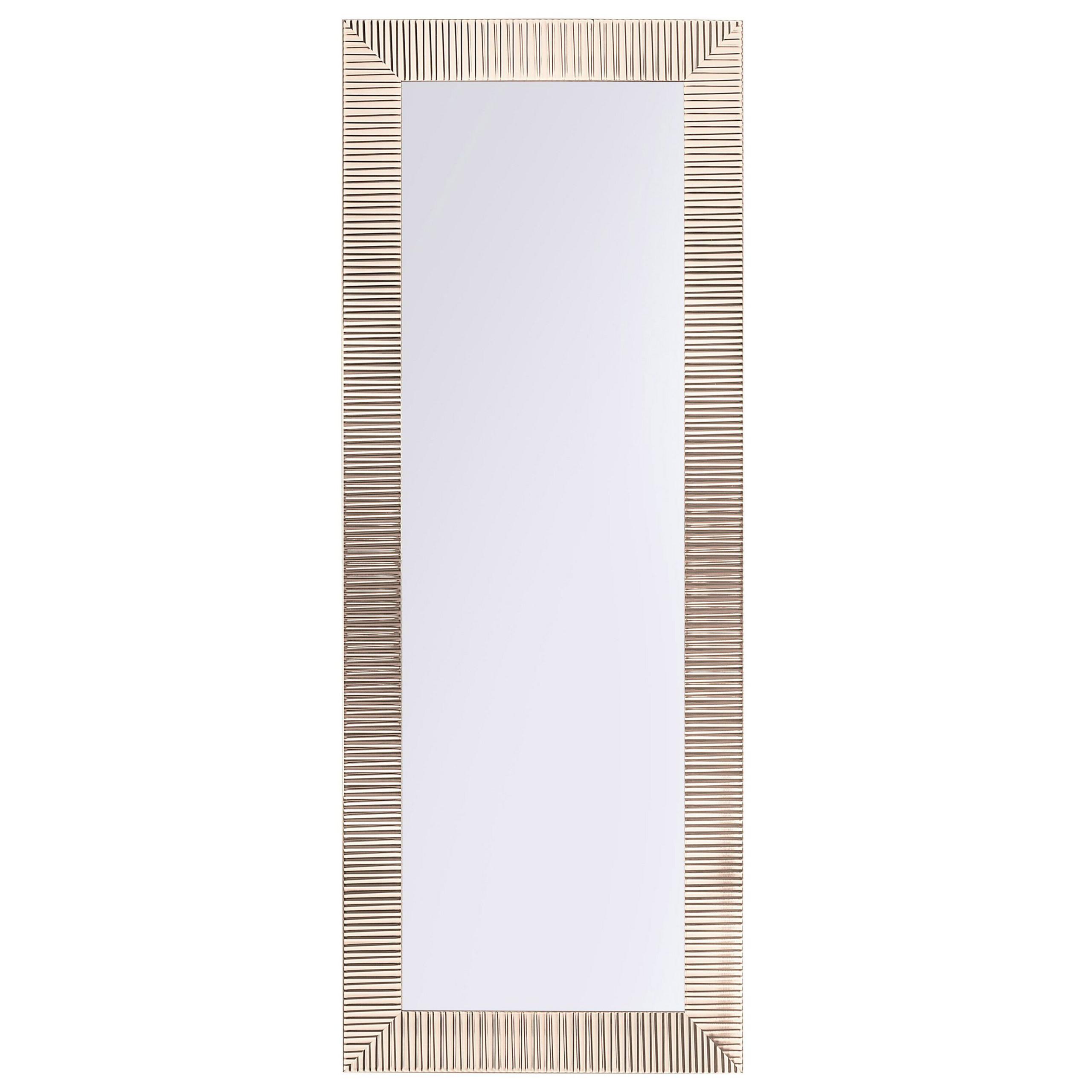 WANDSPIEGEL gold rechteckig 50/130 cm Draveil - Goldfarben, Kunststoff (50/130/2cm) - Beliani