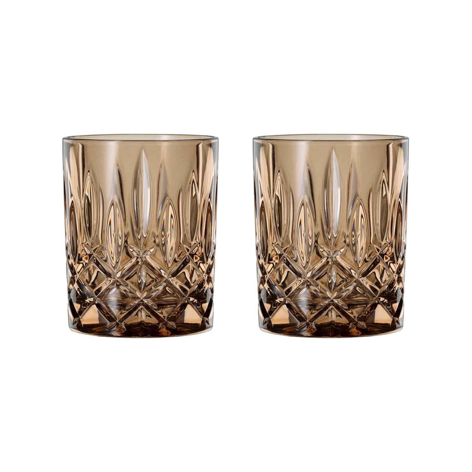 WHISKYBECHER Noblesse Vintage Tobacco 295 ml 2er Set - Braun, Glas (0.295L) - Nachtmann