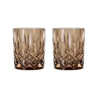 WHISKYBECHER Noblesse Vintage Tobacco 295 ml 2er Set - Braun, Glas (0.295L) - Nachtmann