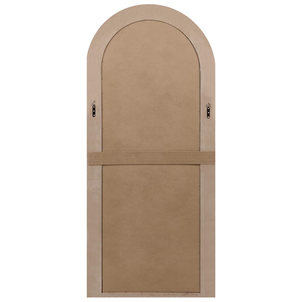 WANDSPIEGEL 75/170 cm Beige Calais - Beige, Holzwerkstoff (75/170/4cm) - Beliani