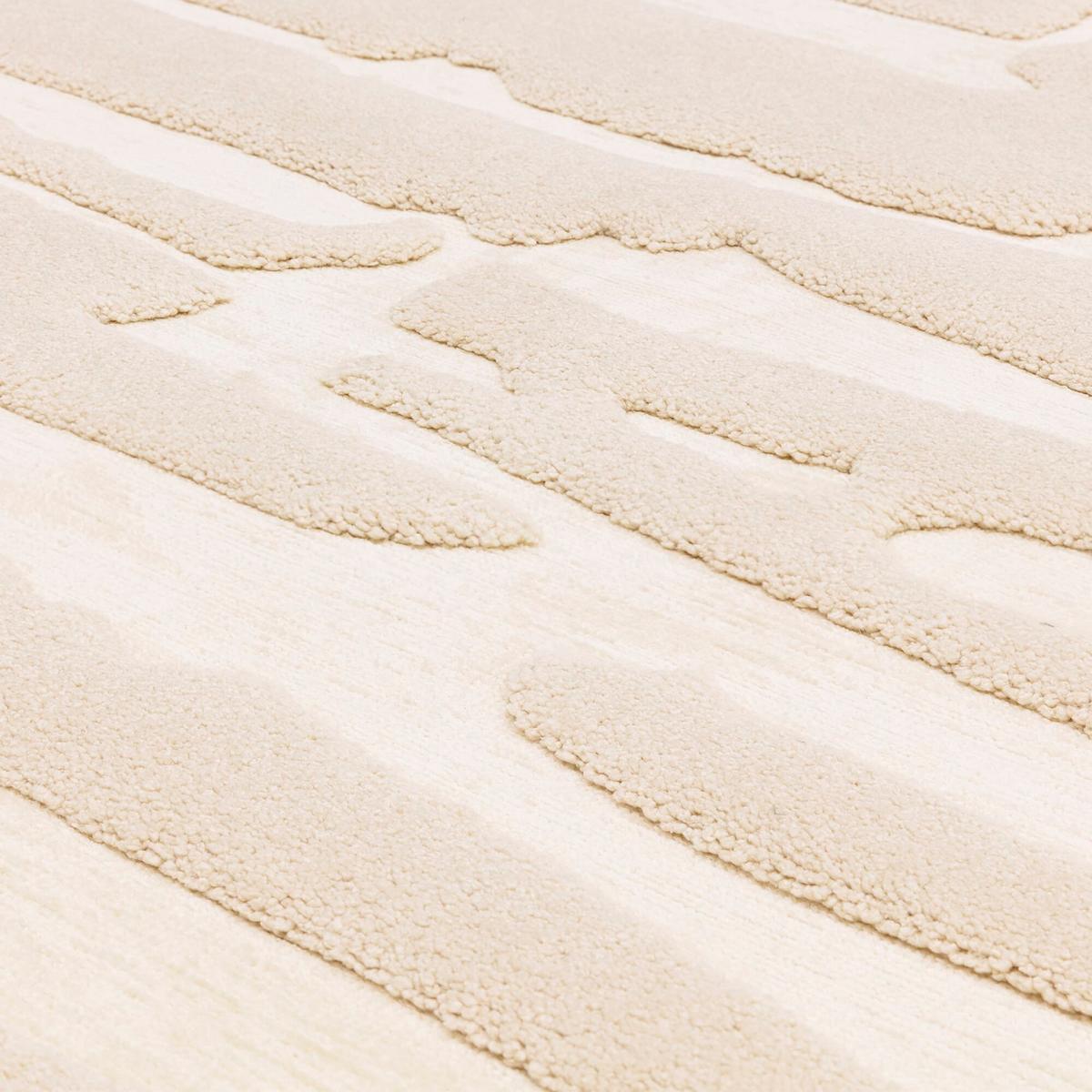 TEPPICH EDEN-Kirkby, abstrakt, Elfenbein, 120 x 170 cm - Champagner, Textil (170/120cm) - KADIMA DESIGN