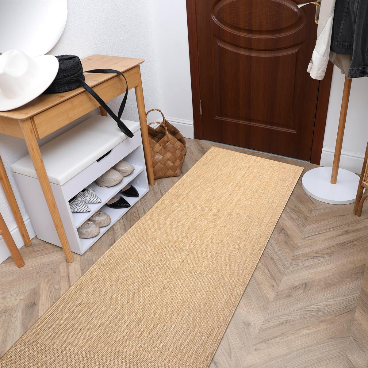 TEPPICH Sion 70/250 cm - Beige, Textil (70/250cm) - rugsX