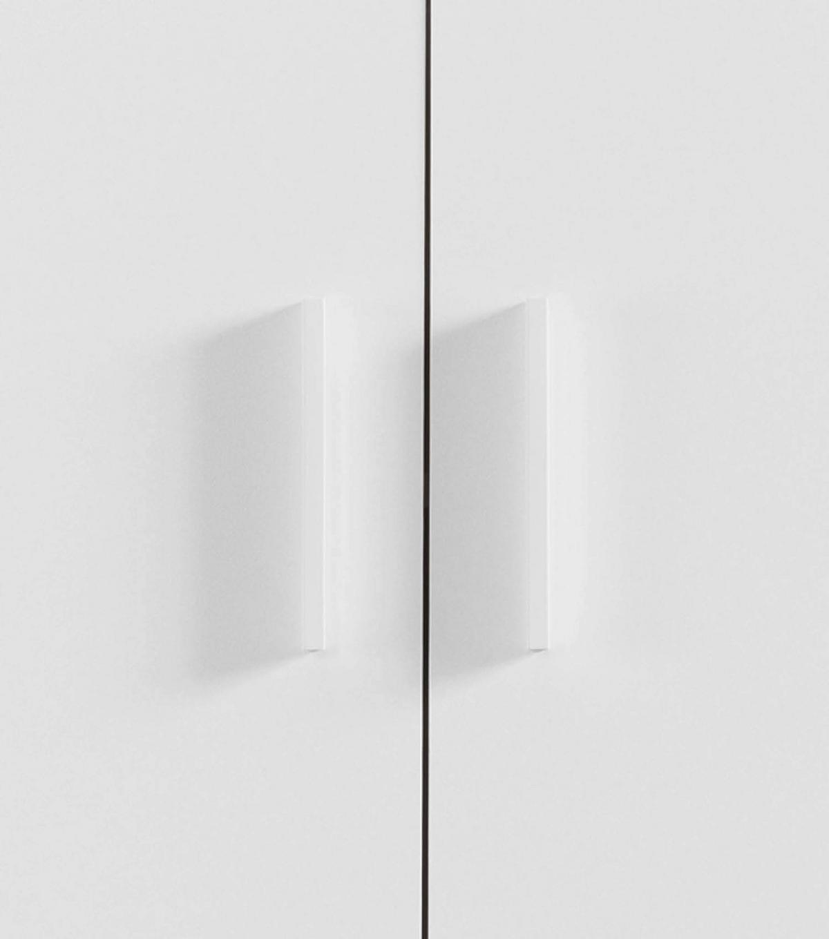 MEHRZWECKSCHRANK AUFSATZT Der Turm - Weiß, Holzwerkstoff (60/50/34.5cm) - Mokebo