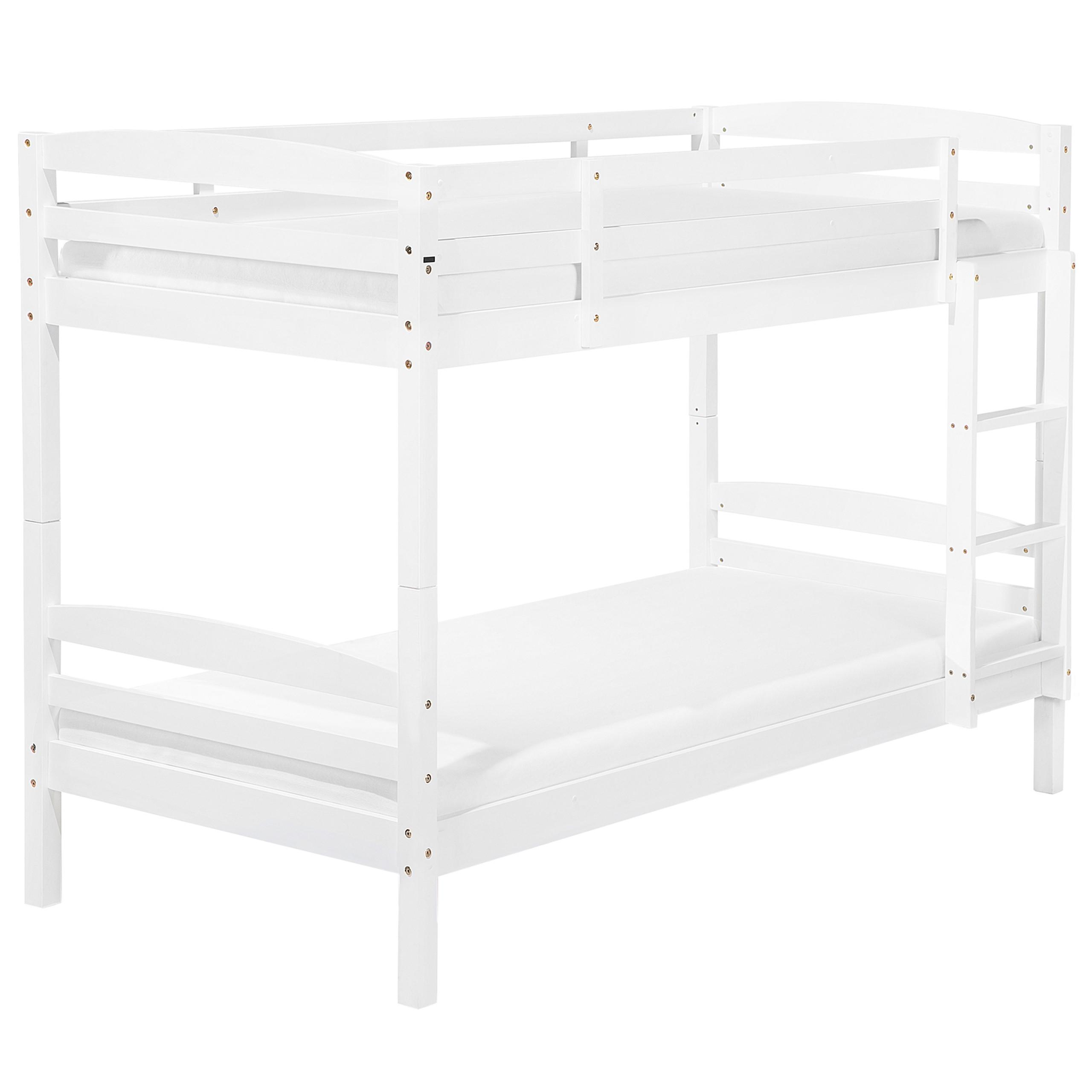 HOCHBETT Weiß 90-200 cm Regat - Weiß, Holz (90/200cm) - Beliani