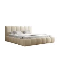 POLSTERBETT Giulia Magic Velvet - Creme, Holzwerkstoff/Textil (200/200cm) - Fun Möbel