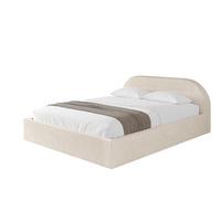 POLSTERBETT mit Bettkasten und Lattenrost, Boxbett ohne Matratze - TIVON-V1 180x200 Beige - Creme, Holzwerkstoff/Textil (180/200cm) - ALTDECOR
