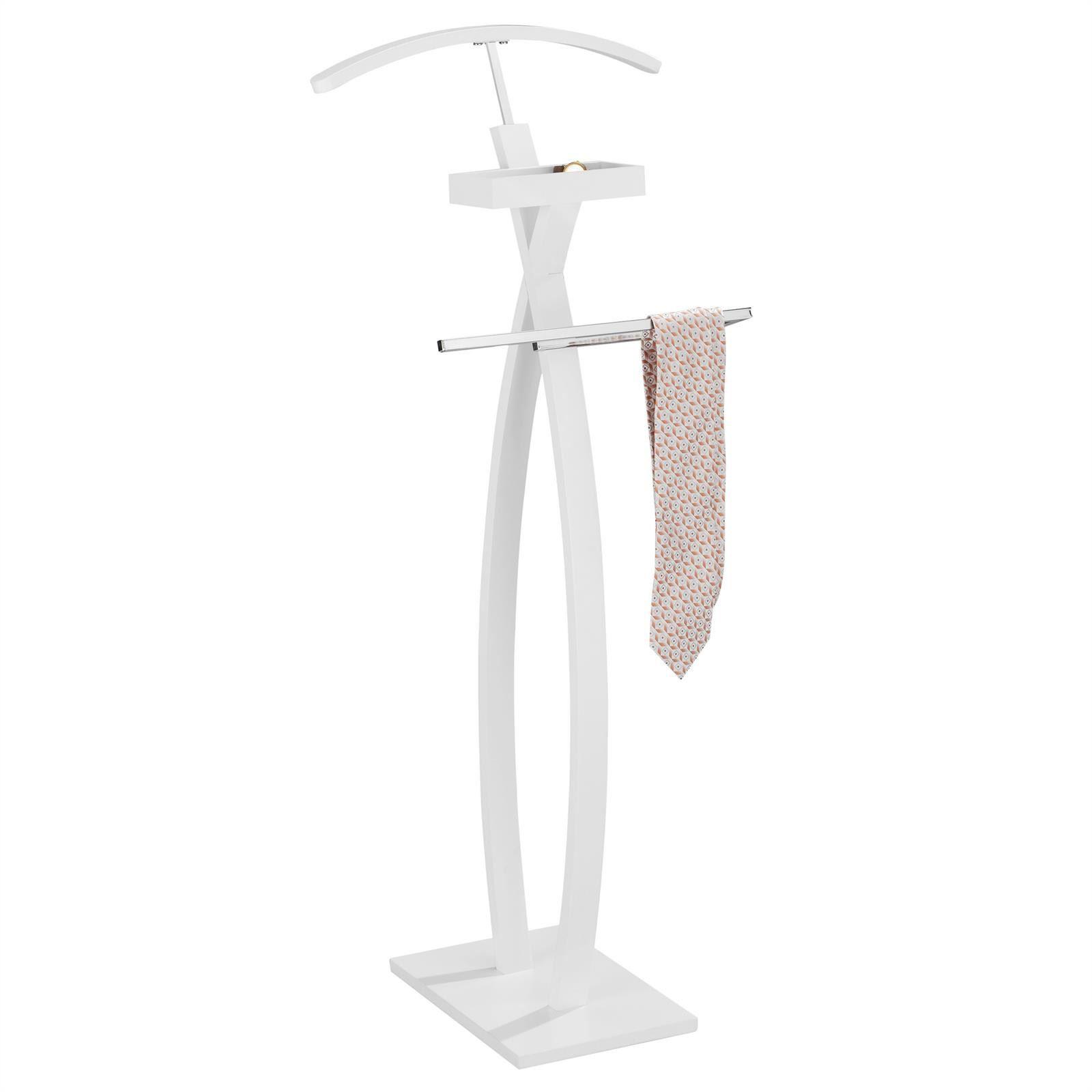 HERRENDIENER ROBIN weiß - Weiß, Holz (45/117/34cm) - IDIMEX