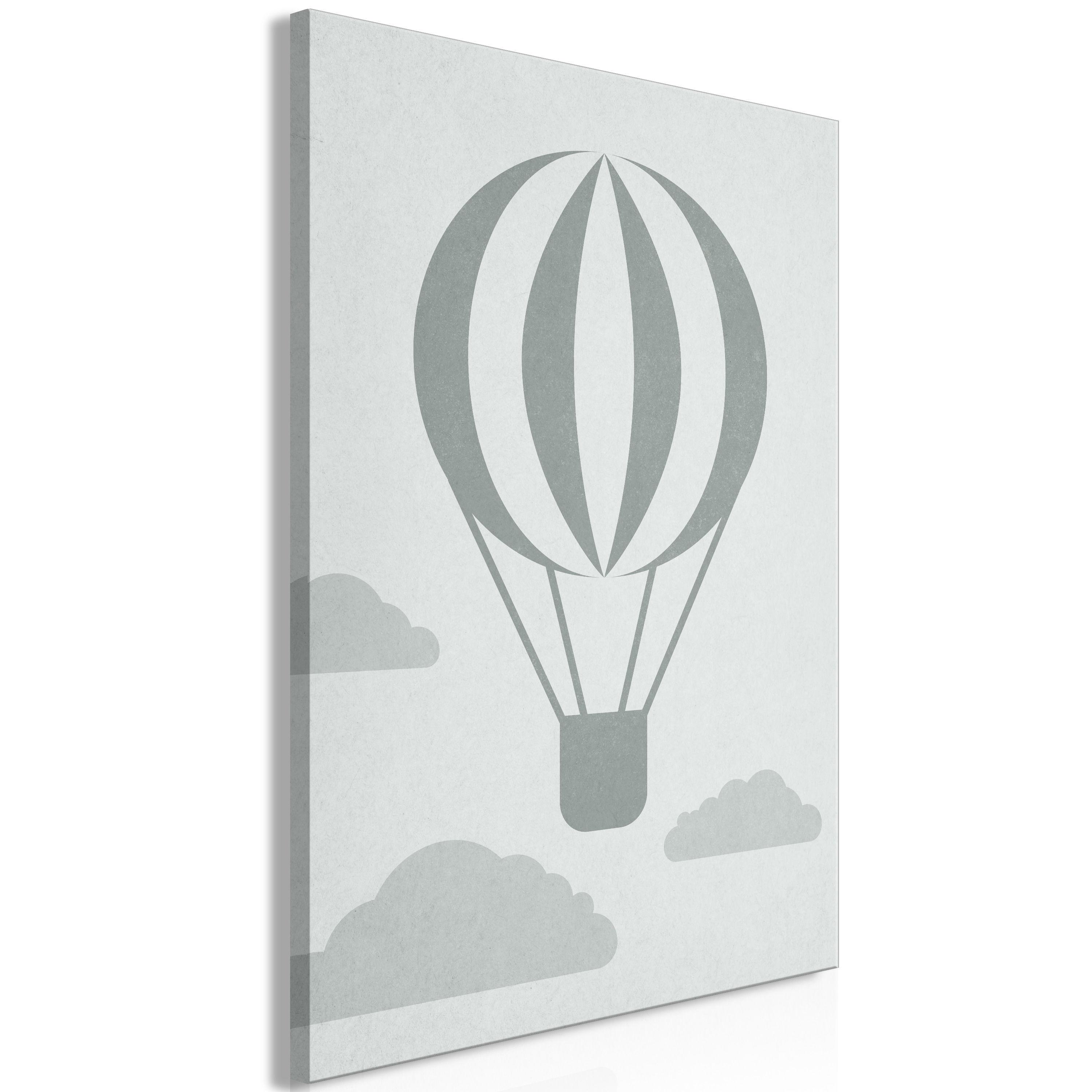 KUNSTDRUCK Grau 40/60 cm - Grau, Textil (40/60cm) - KUNSTLOFT