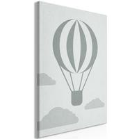 KUNSTDRUCK Grau 40/60 cm - Grau, Textil (40/60cm) - KUNSTLOFT