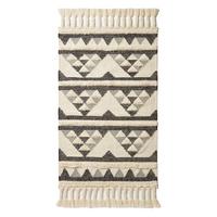 KELIM-TEPPICH Kota handgewebt 90/150 cm - Schwarz, Textil (90/150cm) - Homescapes