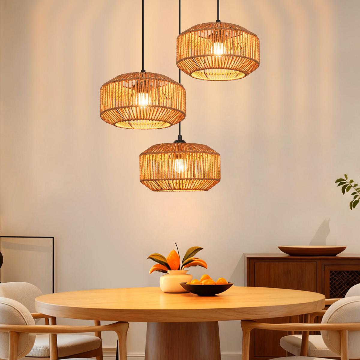 PENDELLEUCHTE Orion 30/30/150 cm - Braun, Metall (30/30/150cm) - ZMH