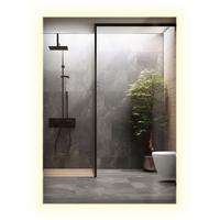 LED-SPIEGEL 70x50 cm Rechteckig Neutralweiß 4000K - Transparent, Glas (50/70/0.4cm) - Wallfluent