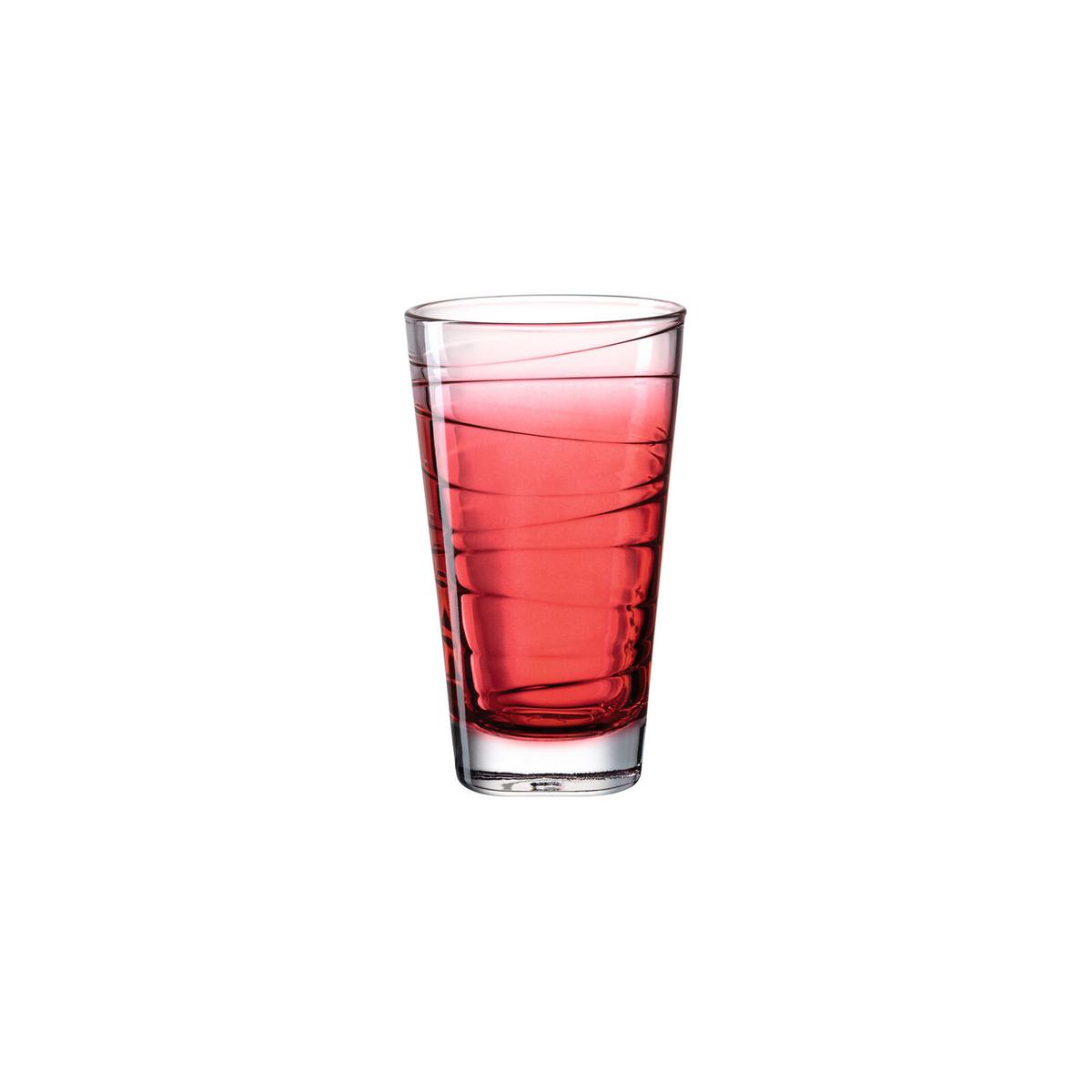 TRINKGLÄSER Vario Struttura Bunt 280 ml 6er Set - Multicolor, Glas (0.001L) - Leonardo Living