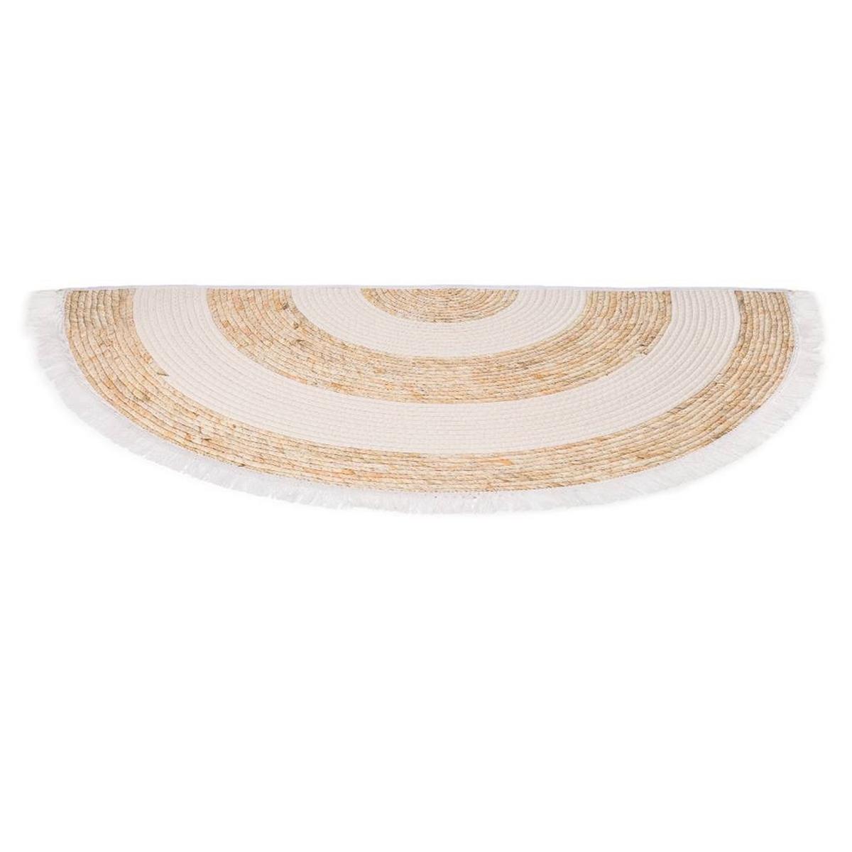 NATURFASERTEPPICH braun handgewebt 100x50x1 cm - Multicolor, Naturmaterialien (100/50cm) - Wanderlust