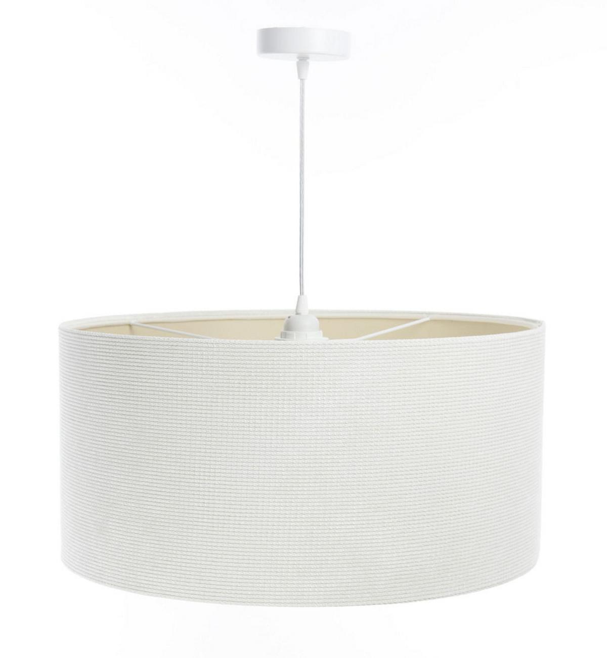 HÄNGELEUCHTE Weiß 40/20 cm - Weiß, Kunststoff (40/0.4/20cm) - ONZENO