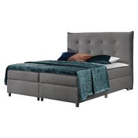 BOXBETT Prato - H3 - Grau, Holz (160/200cm) - MIRJAN24
