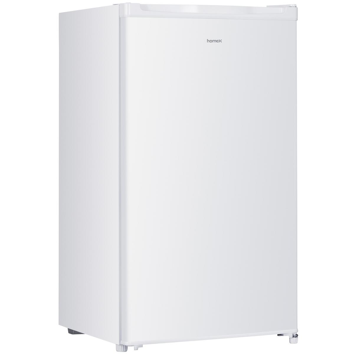 KÜHLSCHRANK CS0881-W ohne Gefrierfach klein - 90L Nutzinhalt, freistehend, kompakt, weiß - Weiß, Glas/Kunststoff (47.5/85/44.5cm) - homeX