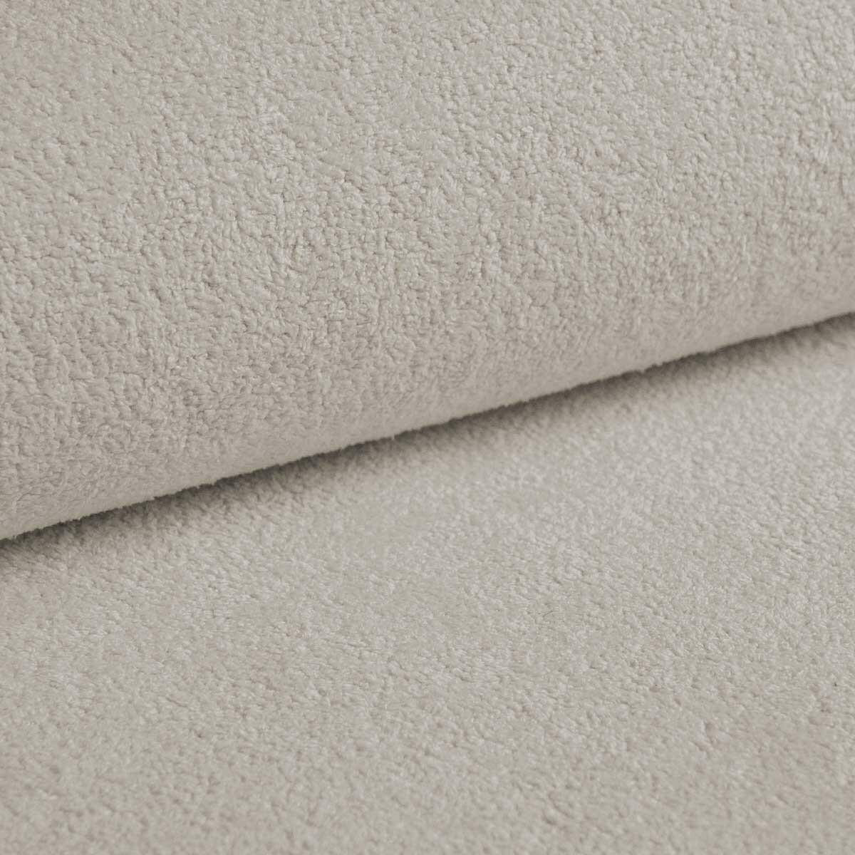 ECKSOFA L Form Ablia Creme 267/168/87 cm mit Schlaffunktion R - Creme/Schwarz, Kunststoff/Textil (267/168cm) - AX Living