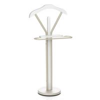 HERRENDIENER FABIO beige/weiß - Beige/Weiß, Metall (45/108/30cm) - IDIMEX