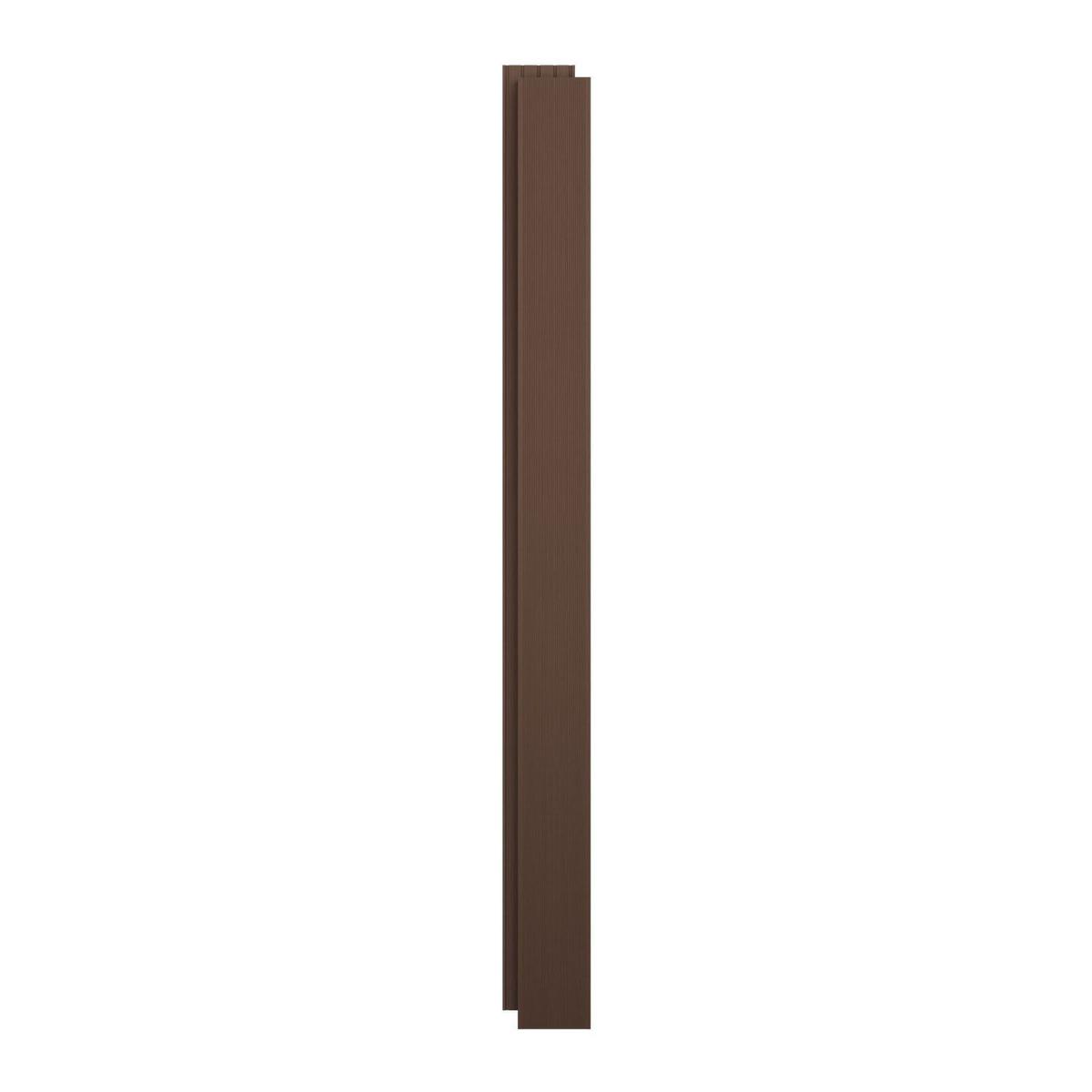 TERRASSENDIELEN WPC Braun 6 m² - Braun, Kunststoff (220/14.6/2.5cm) - Juskys