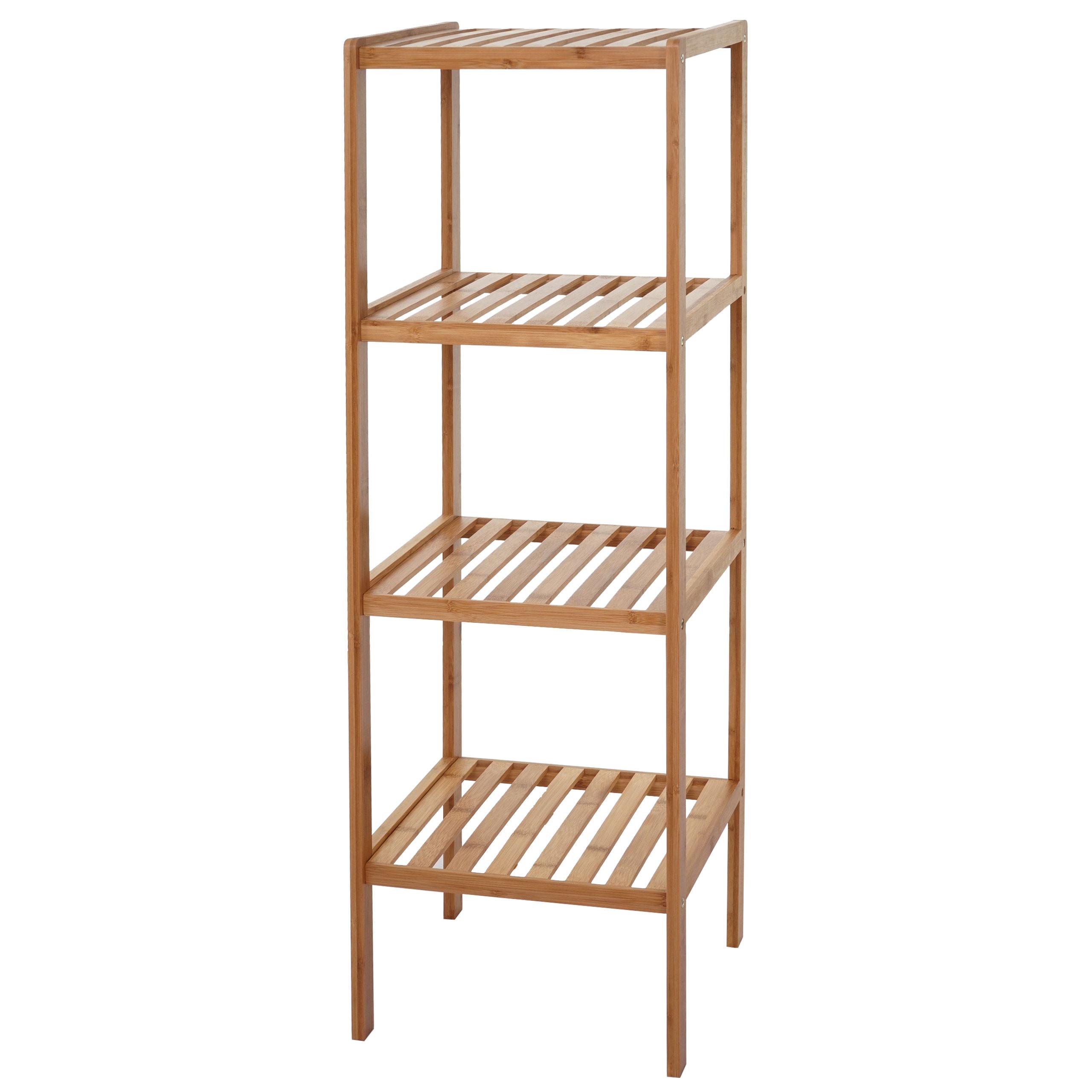 BADREGAL Braun - Braun, Holz (34/110/33cm) - MCW